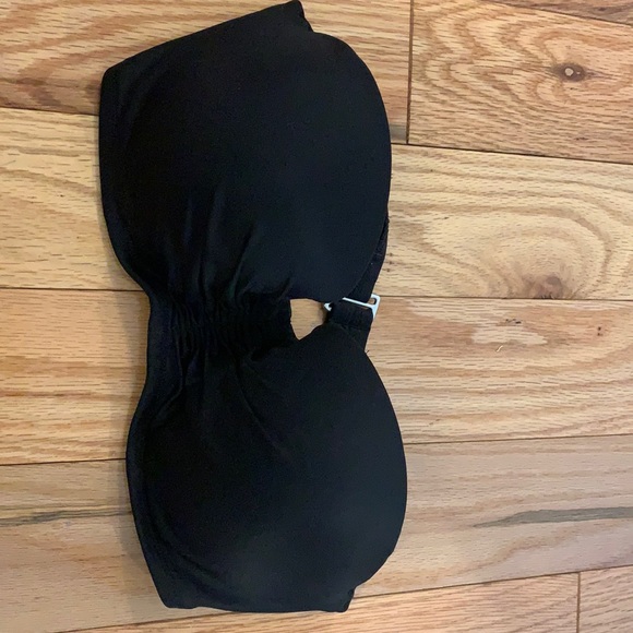Victoria’s Secret black bikini bandeau style top - Picture 1 of 2